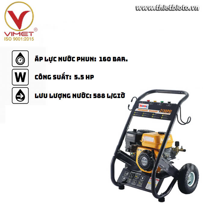 Máy rửa xe cao áp HWG0516 HIDI